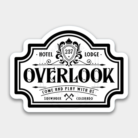 Overlook Hotel // Foil Die Cut