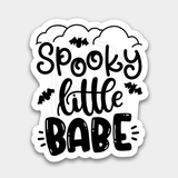 Spooky Babe // Foil Die Cut