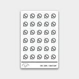 Chat Apps // Foil Tiny Icons