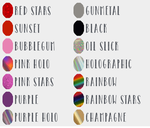2023 Full/New Moons - MINIMAL // Foil Icons