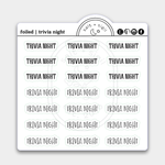 Trivia Night // Foil Icons