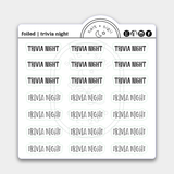 Trivia Night // Foil Icons