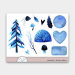 Arctic Vibes // Journal stickers