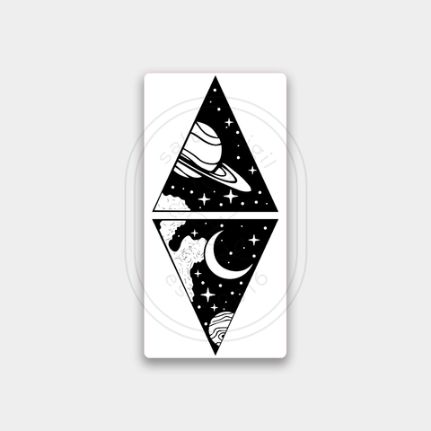 All Seeing // Foil Journal Card
