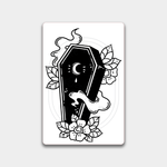 Coffin // Foil Journal Card