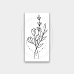 Floral Love // Foil Journal Card