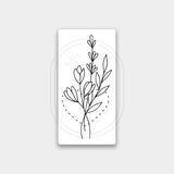 Floral Love // Foil Journal Card