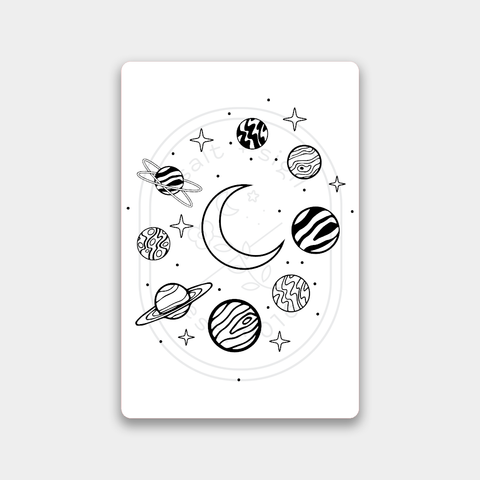 Cycles // Foil Journal Card