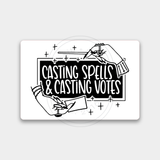 Casting Spells + Votes // Foil Journal Card