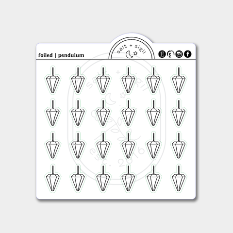 Pendulums // Foil Icons
