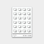 Streaming Services // Foil Tiny Icons
