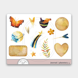 Planetary // Journal stickers