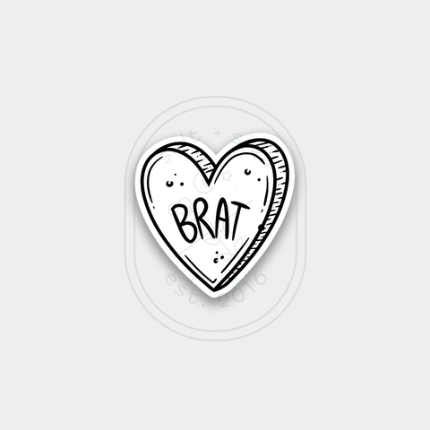 Brat // Foil Die Cut